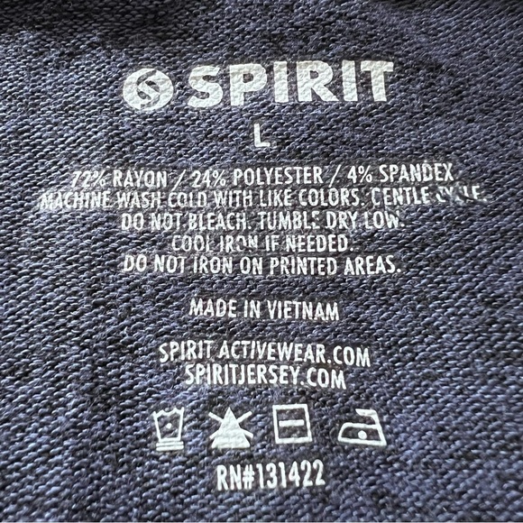 RaRE Spirit Jersey Hawaiian Mele Kalikimaka Spell Out Blue Brushed Jersey NEW - Picture 13 of 14